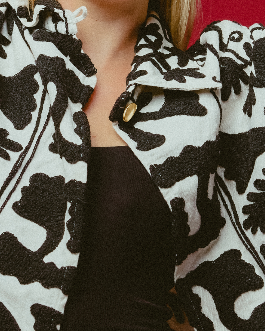 Suzani-inspired Cropped Jacket